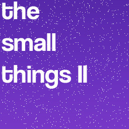 the small things II