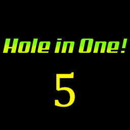 Icon for 5 holes in one