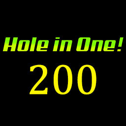 Icon for 200 holes in one