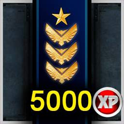 5000 XP Medal