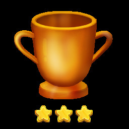 For earning nine gold achievements!