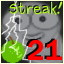 21x Apple Streak!