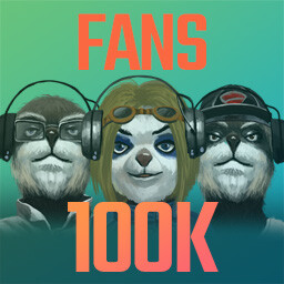 Fans count: 100K