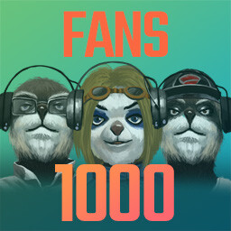 Fans count: 1000
