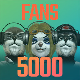 Fans count: 5000