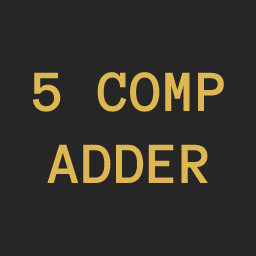 Icon for 5 Component Full Adder