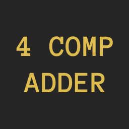 Icon for 4 Component Full Adder