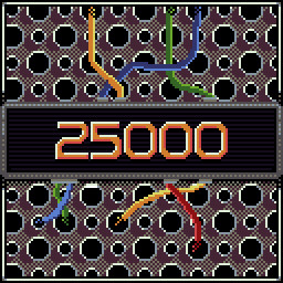 25000 points