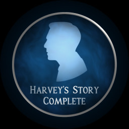 You completed Harvey's story