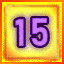 Icon for Gold Level 15