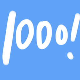 1千粉丝突破