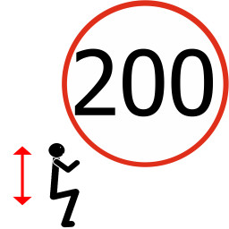 200 Squats