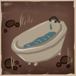 Icon for I'm not at the beach, this is a bathtub!