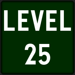 Reached Level 25