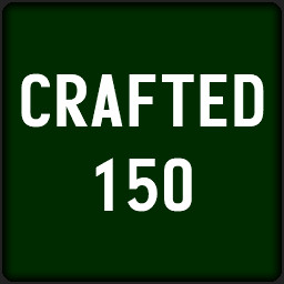 Crafted 150 Objects
