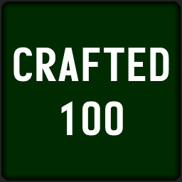Crafted 100 Objects