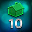 Icon for Upgrade a street 10 times