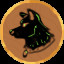 Icon for A black dog wanders around...