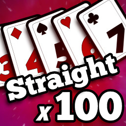Straight x100