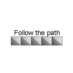 Folow the path levels
