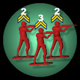 1 Unit @ Rank 3 AND 2 Units @ Rank 2