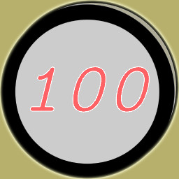 Icon for 100 levels completed