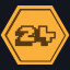 Icon for Level 24!