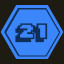 Icon for Level 21, Here we go!