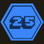 Icon for Level 25, Here we go!