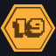 Icon for Level 19!