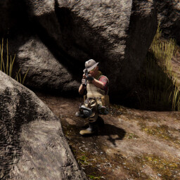Crouching Zebra, Hidden Rhino