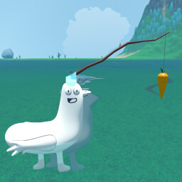 Carrot on a Stick on a Drew Goodname