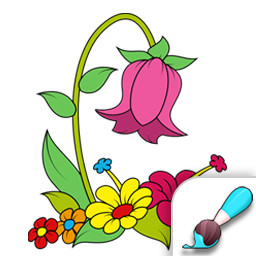 Icon for Flowers - completed