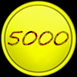 5000 Total Coins