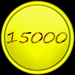 15000 Total Coins