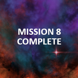 Mission 8 Completed