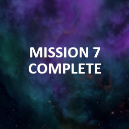 Mission 7 Completed