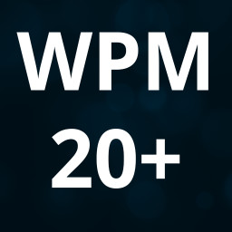 Icon for 20 WPM