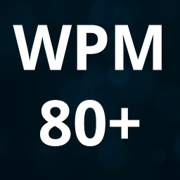 Icon for 80 WPM