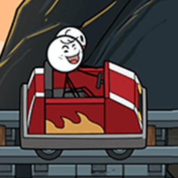 Cable Car Climbs the Top