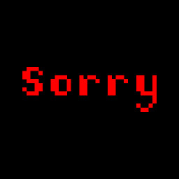 Icon for Sorry.