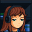 Icon for Girl at the computer
