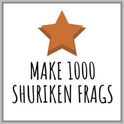 1000 Shuriken Frags