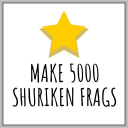 5000 Shuriken Frags