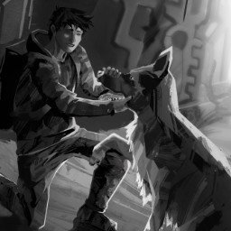 Can you pet the dog ?