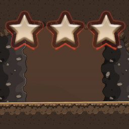 Three stars on all of world 2