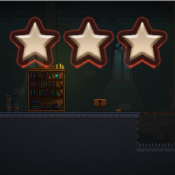 Three stars on all of world 3