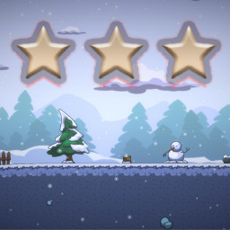 Three stars on all of world 4