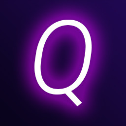 Purple Neon Q