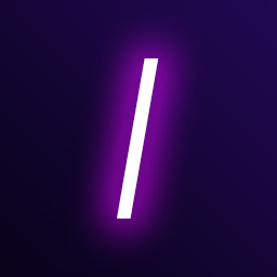Purple Neon I